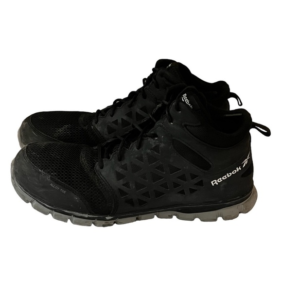 Reebok High Top Safety Steel Toe Shoes Sz 11M